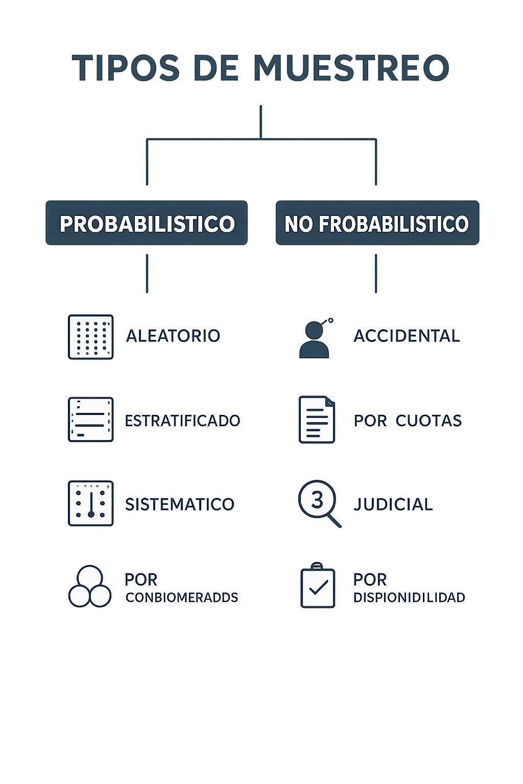 Tipos de Muestreo en Investigación 2026: Probabilístico vs No Probabilístico (con Ejemplos)
