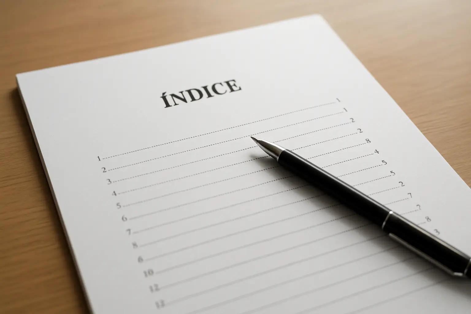 Índice de tesis: ejemplo, formato y cómo generarlo sin errores