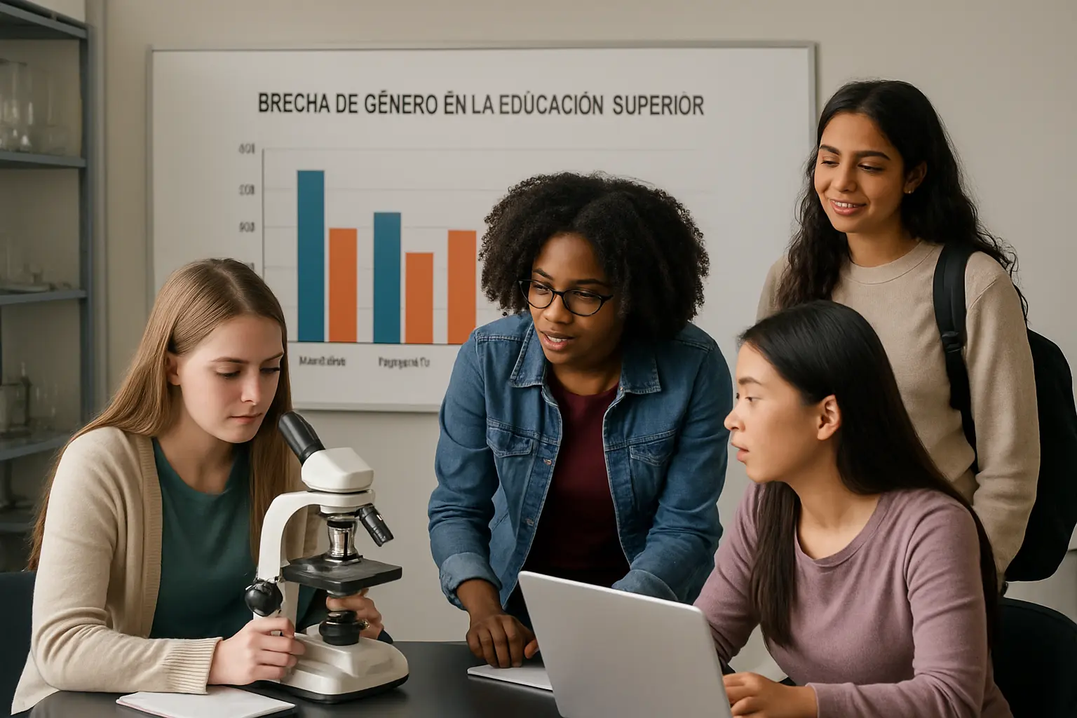 Brecha de género en la educación superior en México 2026 (datos INEGI/ANUIES)