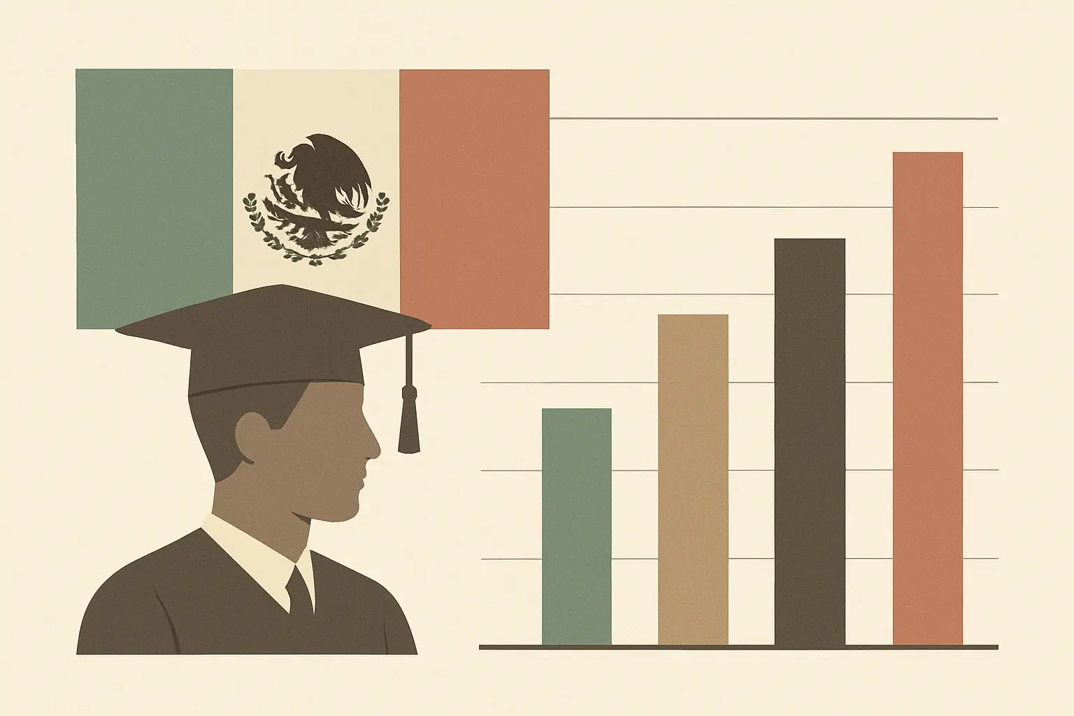 Tasa de titulación en México 2026: cuántos egresados realmente se titulan