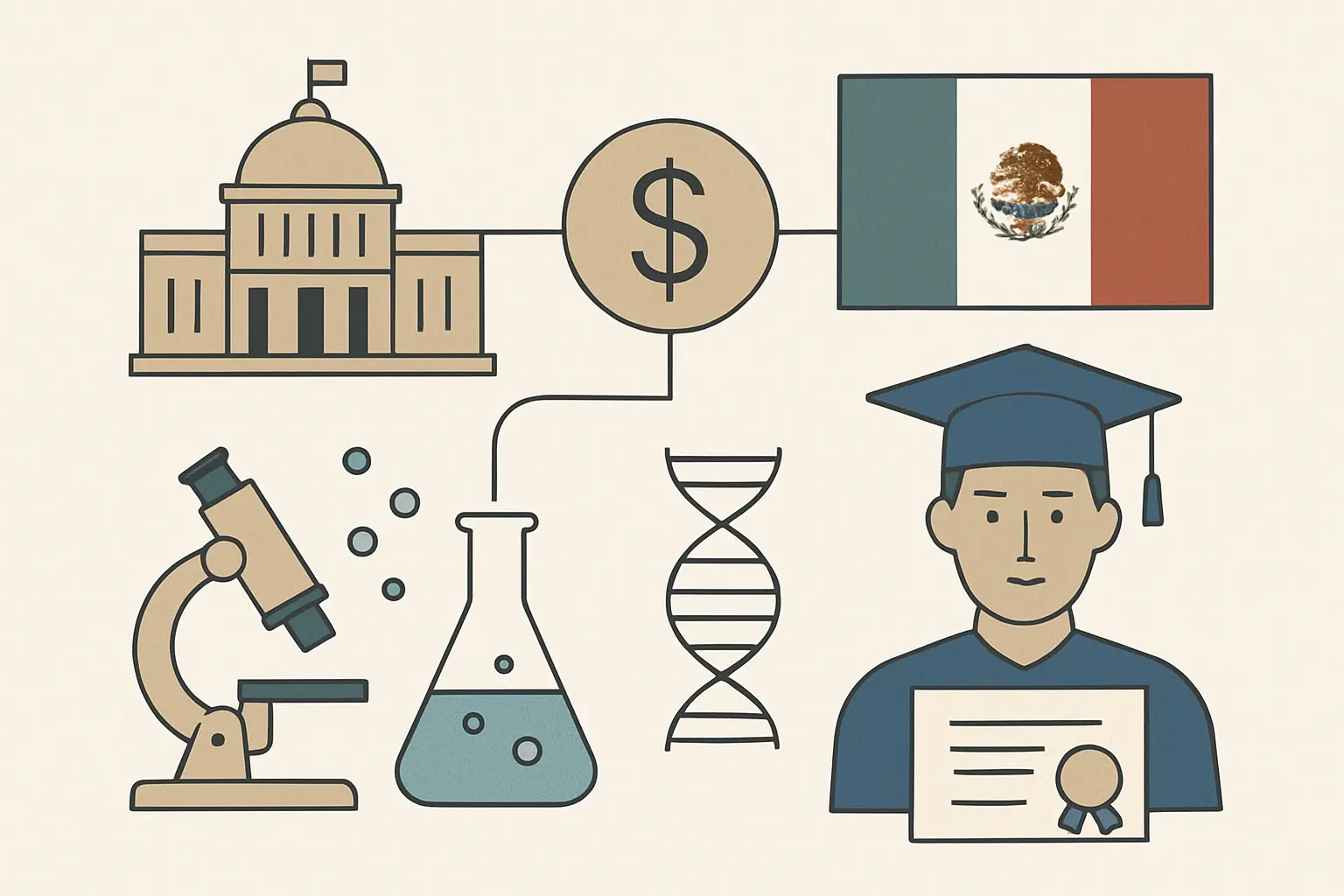 Becas de posgrado en México en cifras: cuántas otorga la SECIHTI (antes Conahcyt)