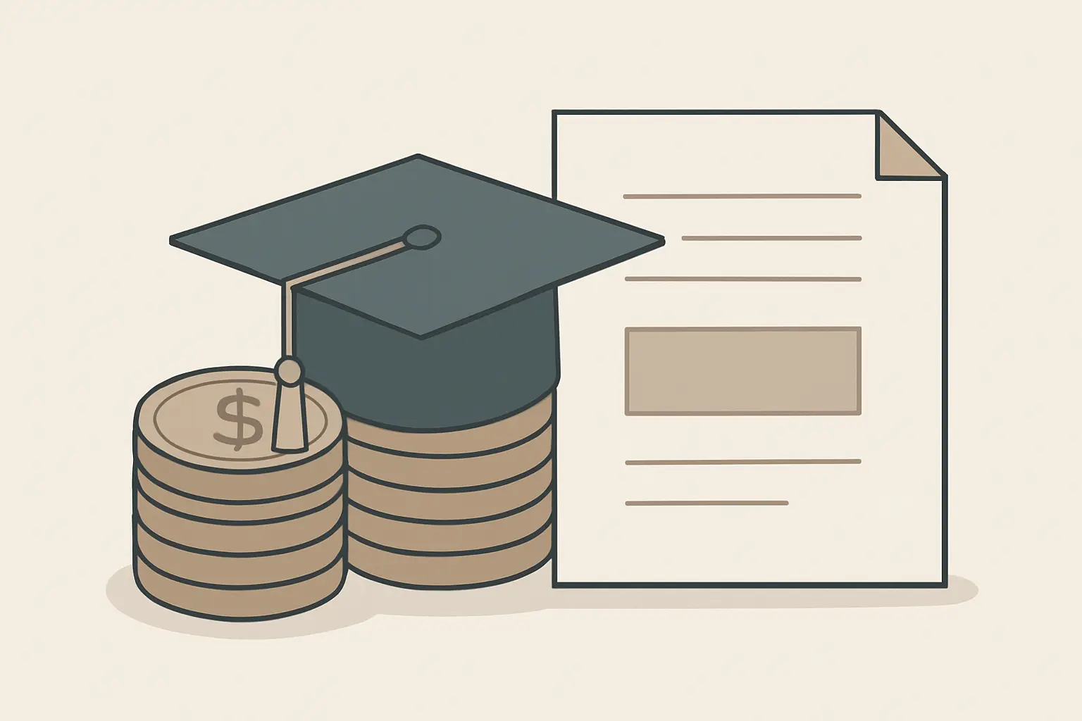 Ilustración conceptual de la comparación de requisitos de titulación entre dos facultades de la UNAM