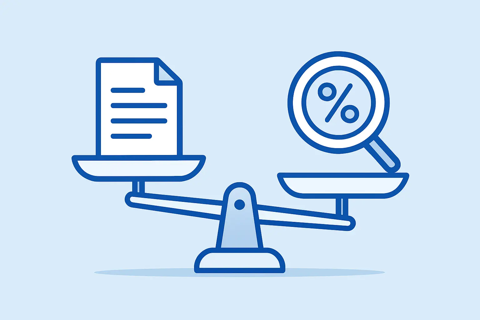 Ilustración conceptual sobre la incertidumbre y los falsos positivos de los detectores de IA