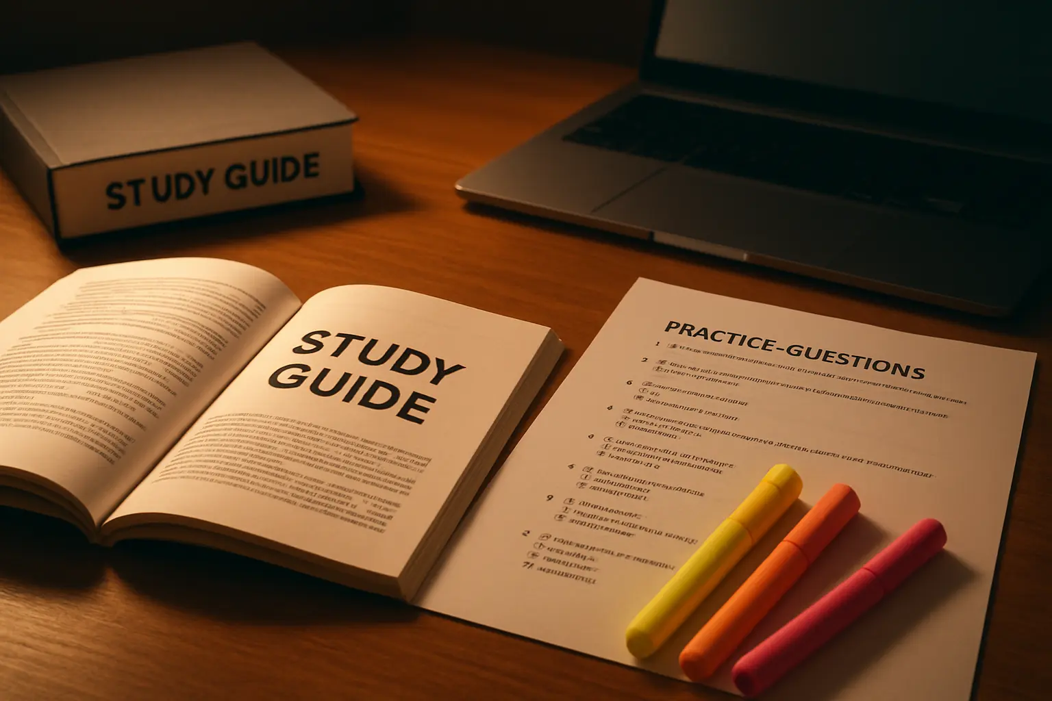 Guías de estudio y reactivos de práctica para preparar el examen de egreso