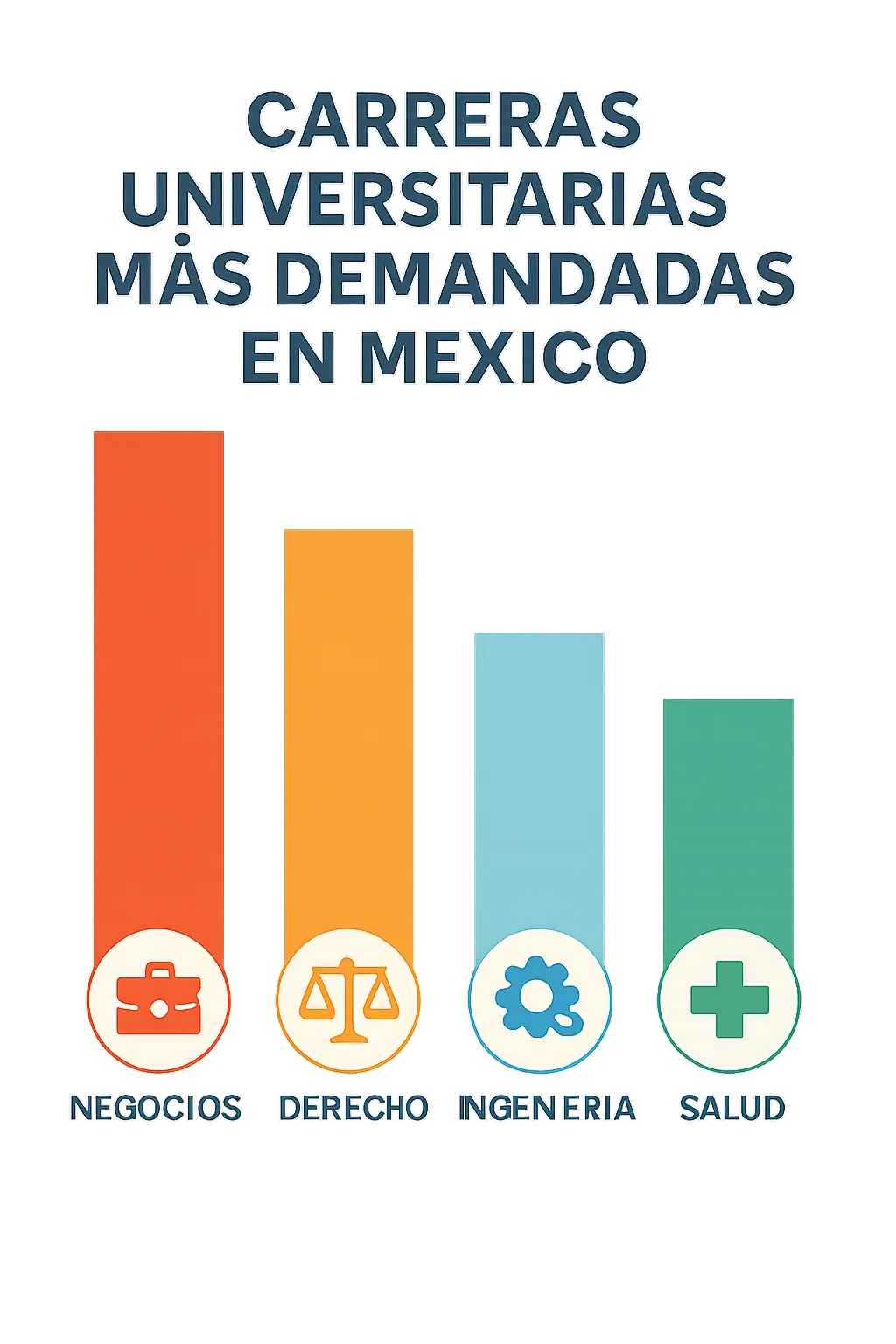 Carreras más demandadas y con mayor matrícula en México en 2026 (datos ANUIES)