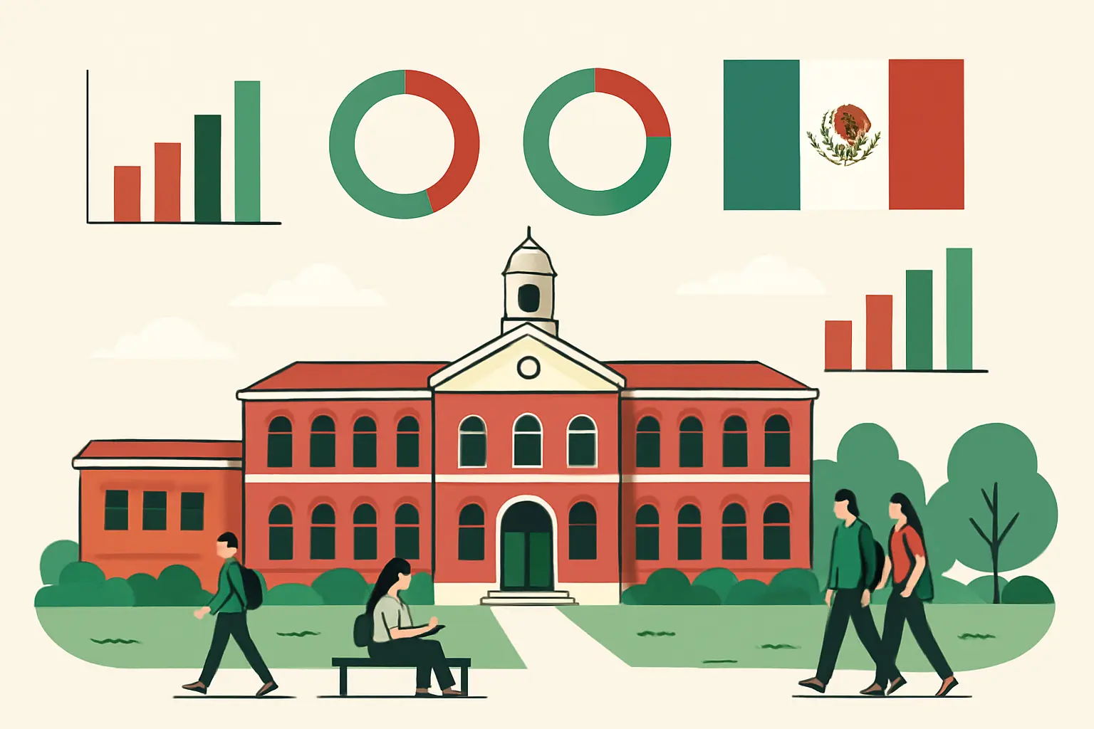 ¿Cuántos Estudiantes Universitarios Hay en México en 2026? Matrícula de Educación Superior por Nivel y Estado (SEP/ANUIES/INEGI)