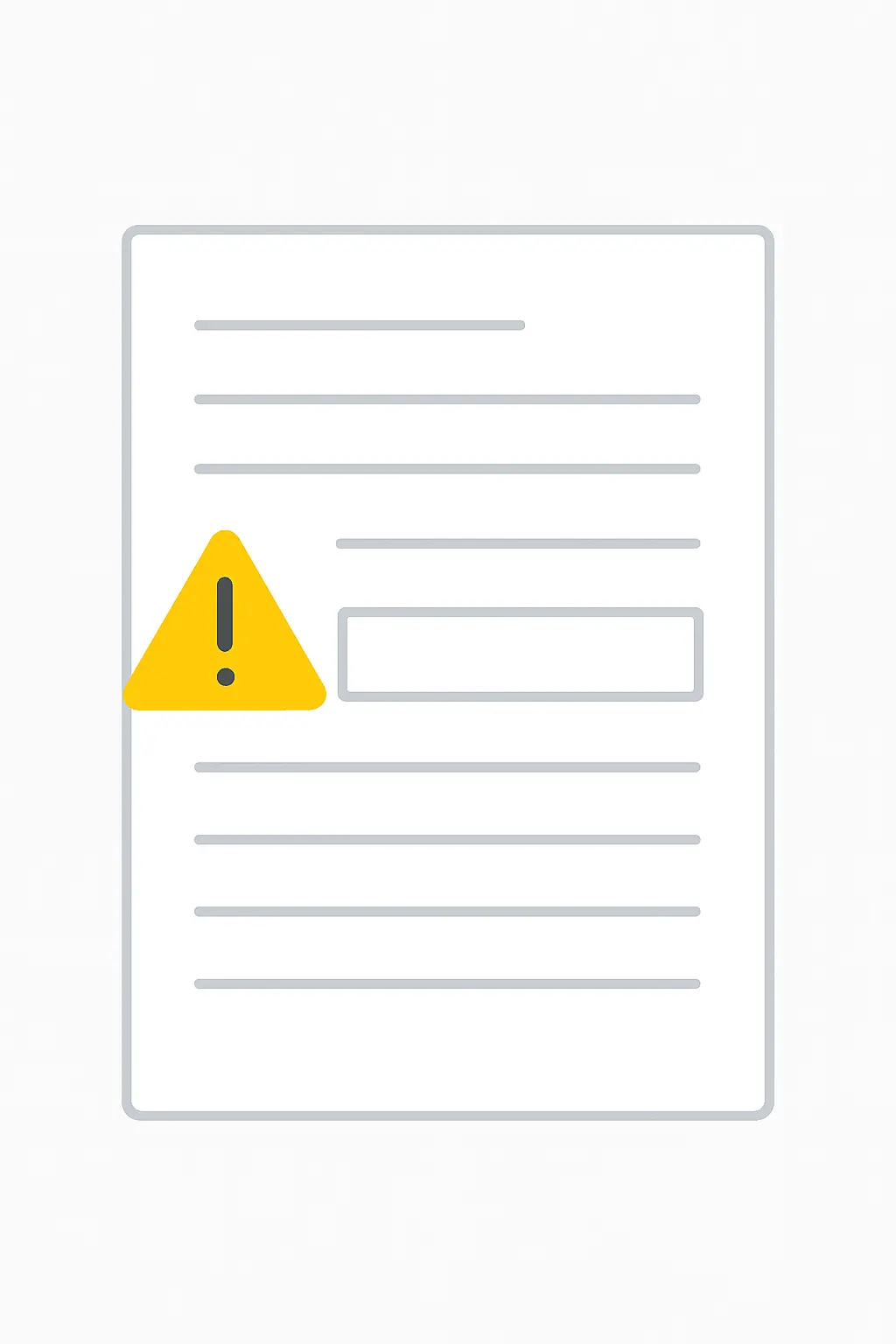 Documento con una referencia marcada como no verificada